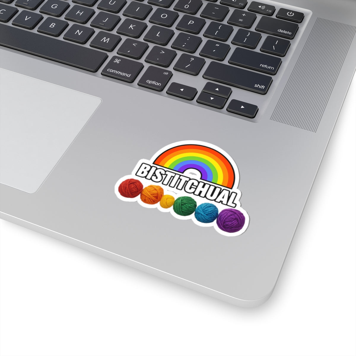 Colorful Yarn Kiss-Cut Stickers | Perfect for Crafters, Gifts, Scrapbooking, Journals, Pride!