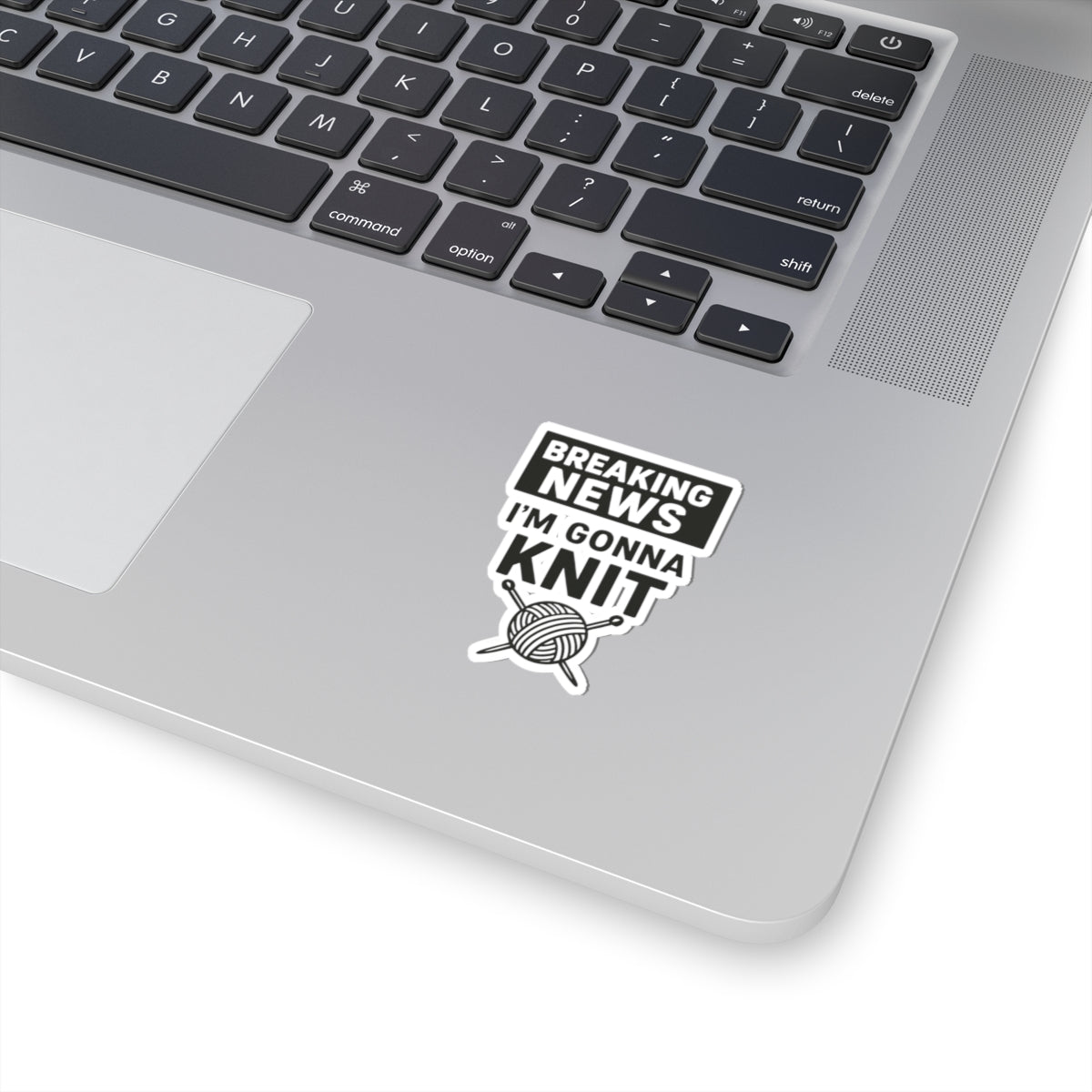 Breaking News Kiss-Cut Stickers - Soft But Strong - Perfect for Laptop, Water Bottles, Journals, Gifts, Motivation