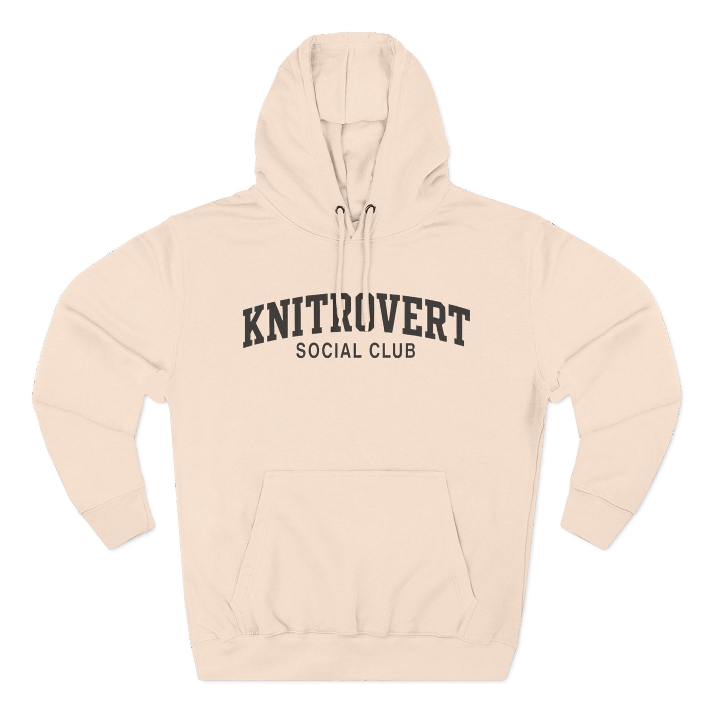 Knitrovert Funny Hoody, Sarcastic Knitter Hoody, Knitting Lover Gift, Unisex Heavy Cotton Shirt, Knitting Needle Craft Apparel