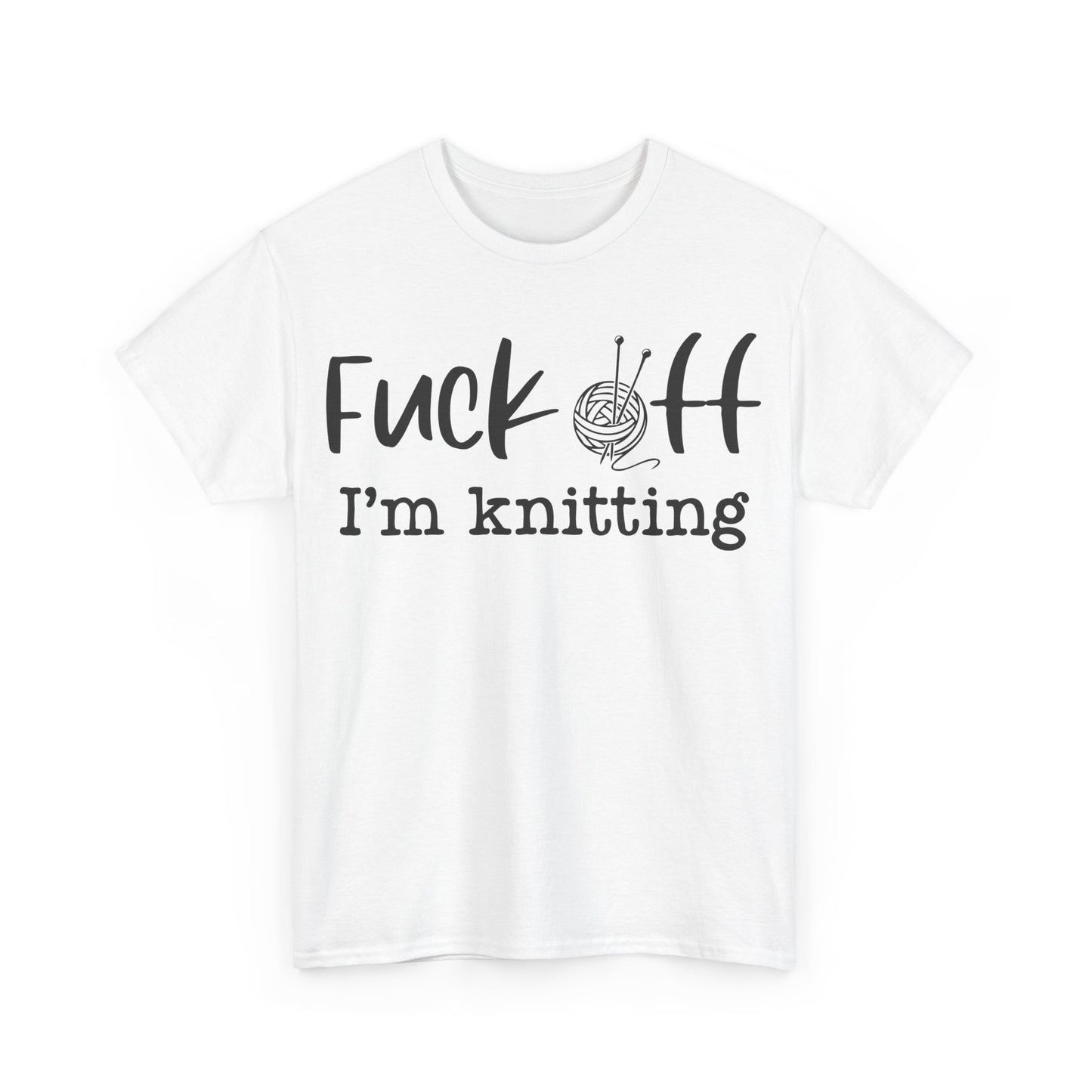 Ef Off I'm Knitting Unisex Softstyle T-Shirt