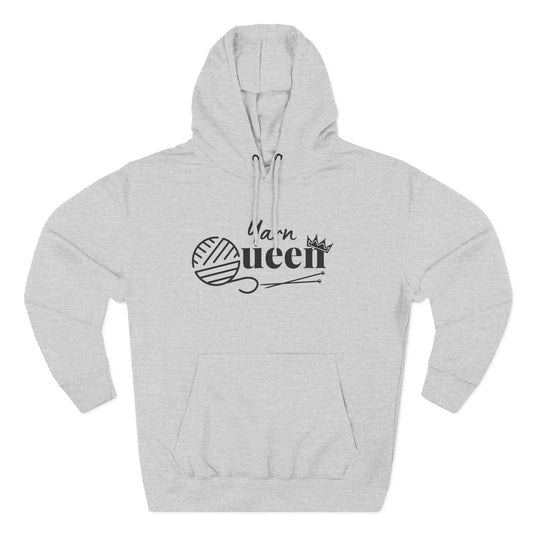 Yarn Queen Three-Panel Fleece Hoodie