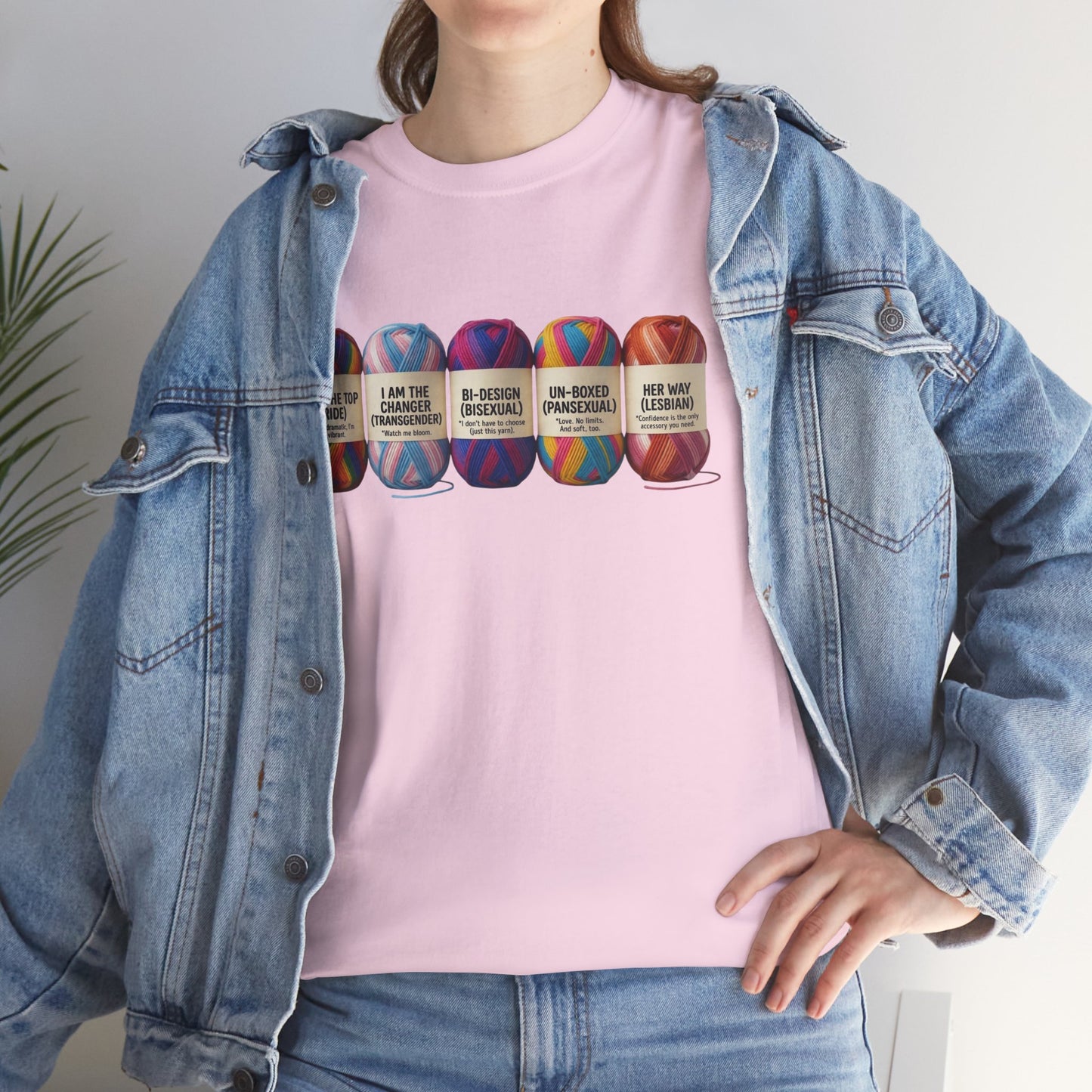 Pride Yarn Knit Graphic Tee