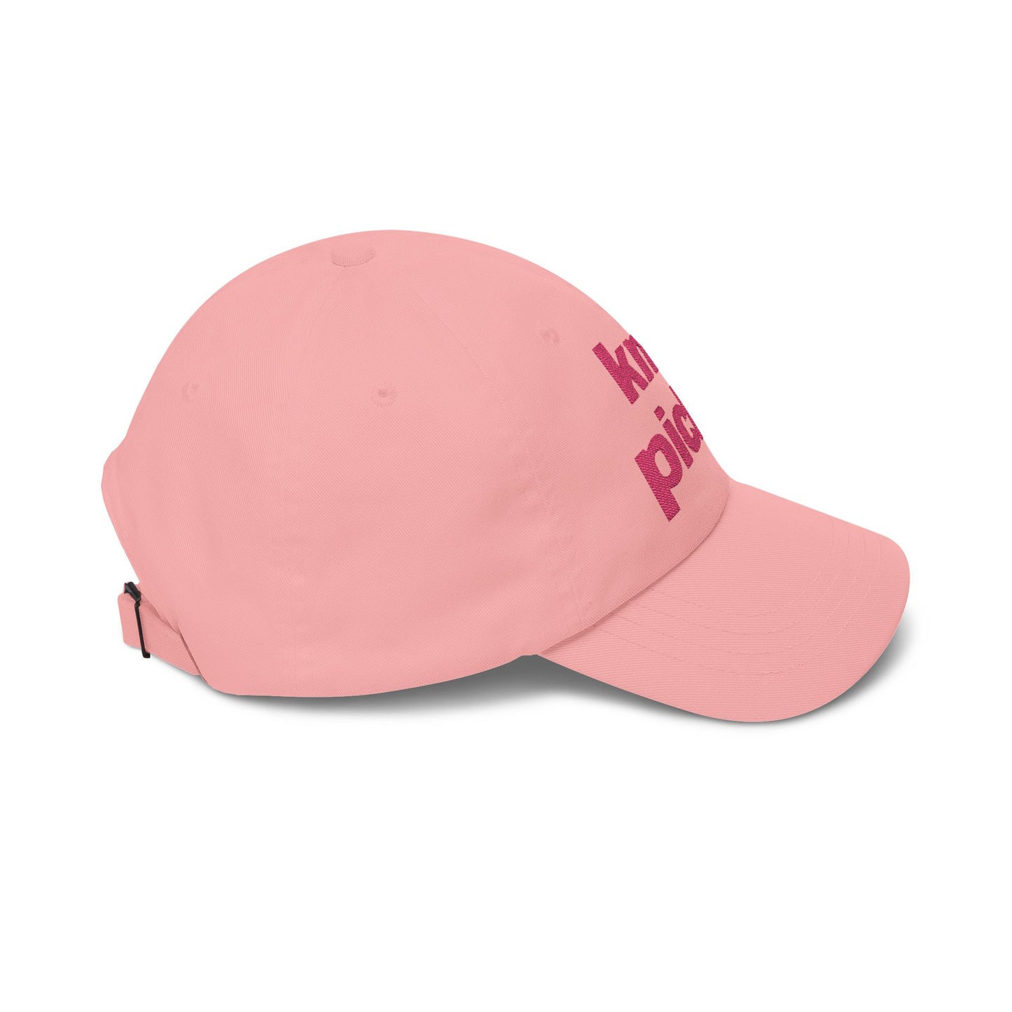 Dad Cap — "knit picky" Embroidered Knitting Lover Hat