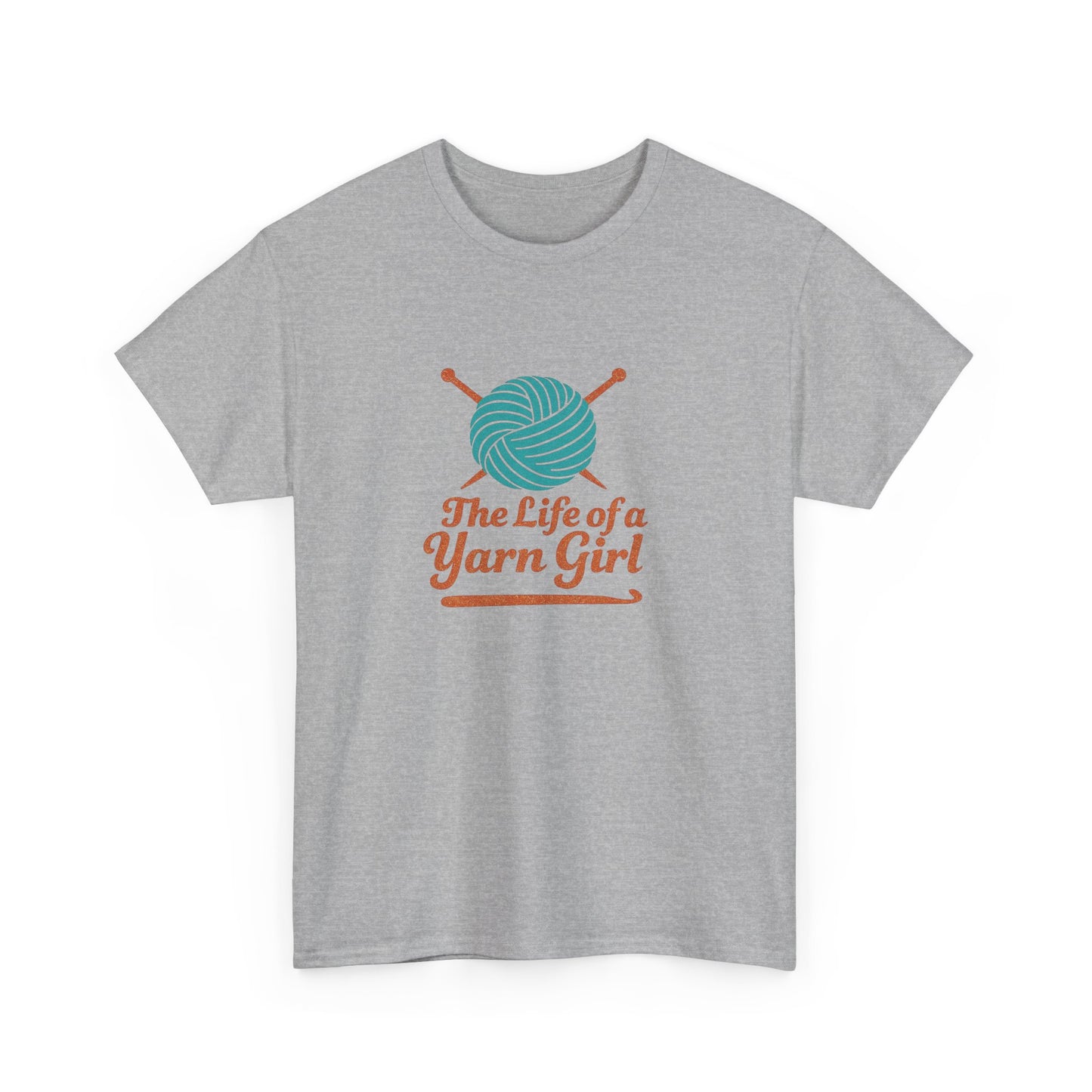 Yarn Lovers Unisex Tee - Crew Neck Yarn Girl Tshirt