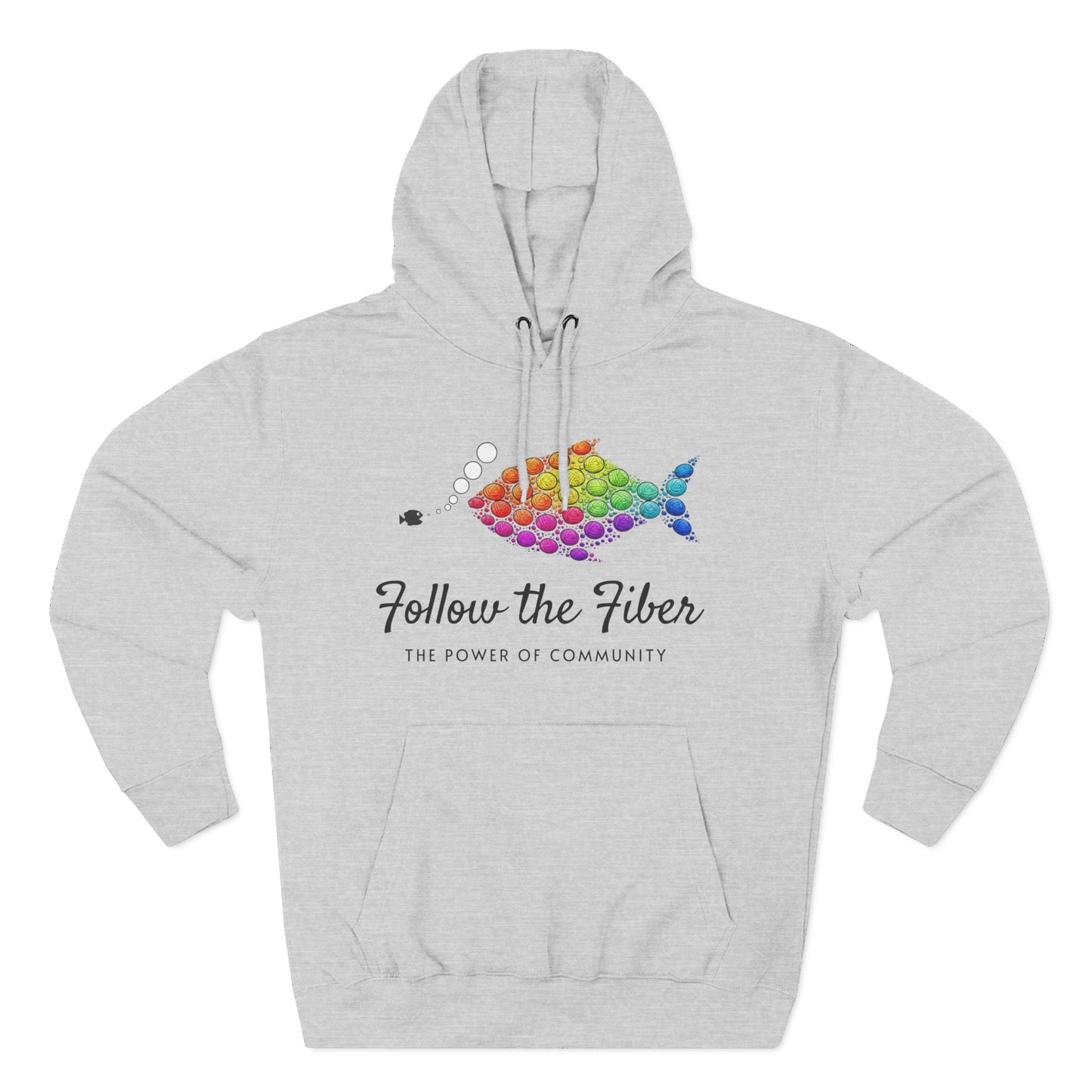 Follow the Fiber Hoodie — The Power of Community Pride Fleece