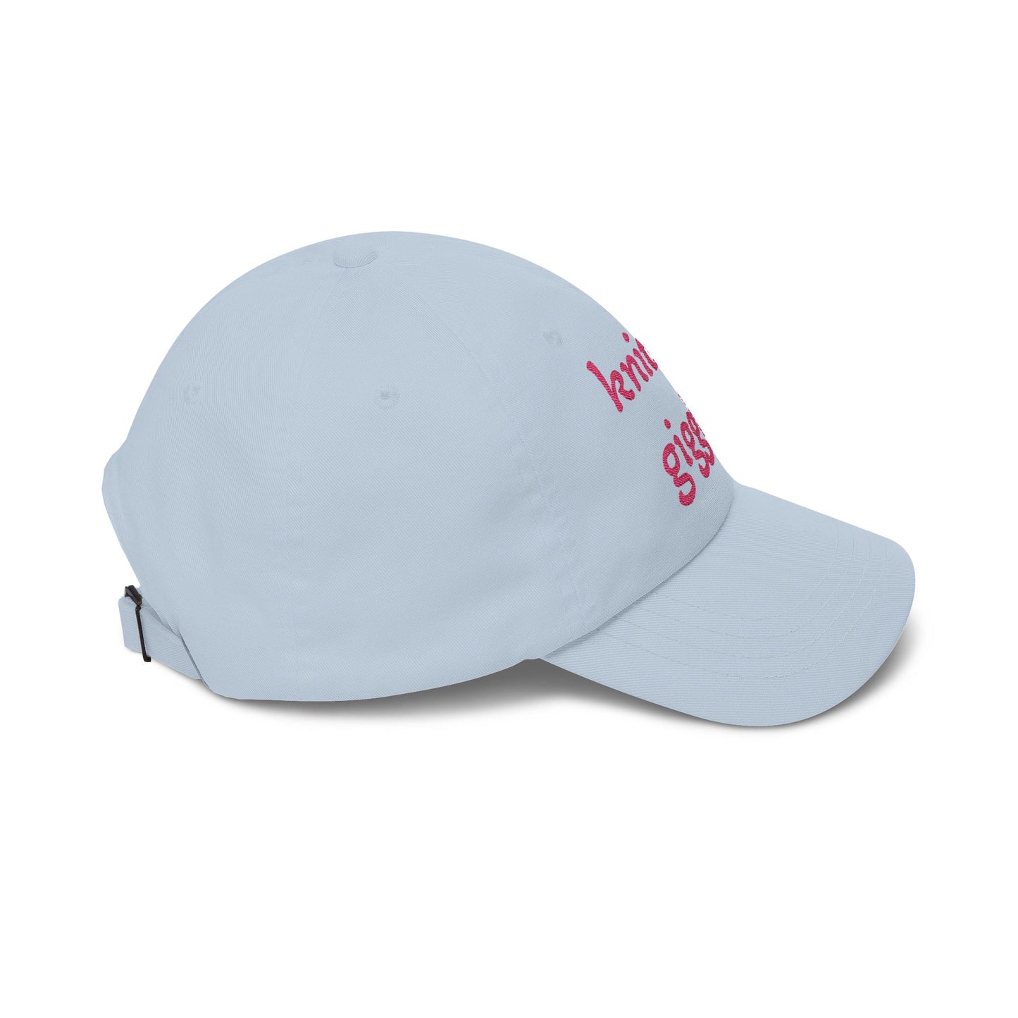 Knits & Giggles Embroidered Dad Cap