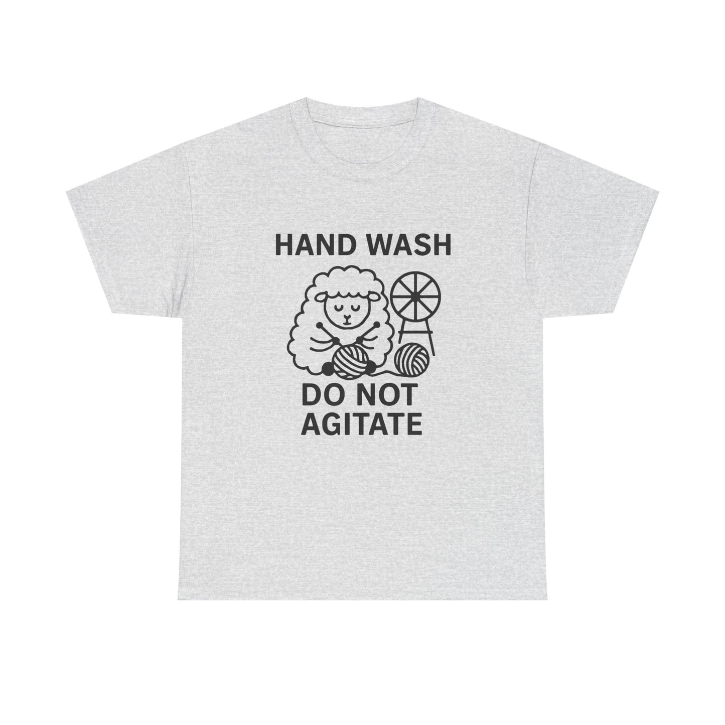 Hand Wash Do Not Agitate Funny Knitting Tee, Knitting Gift, Knitting Shirt, Craft Lover Shirt, Knitwear Tee, Knitting Tshirt