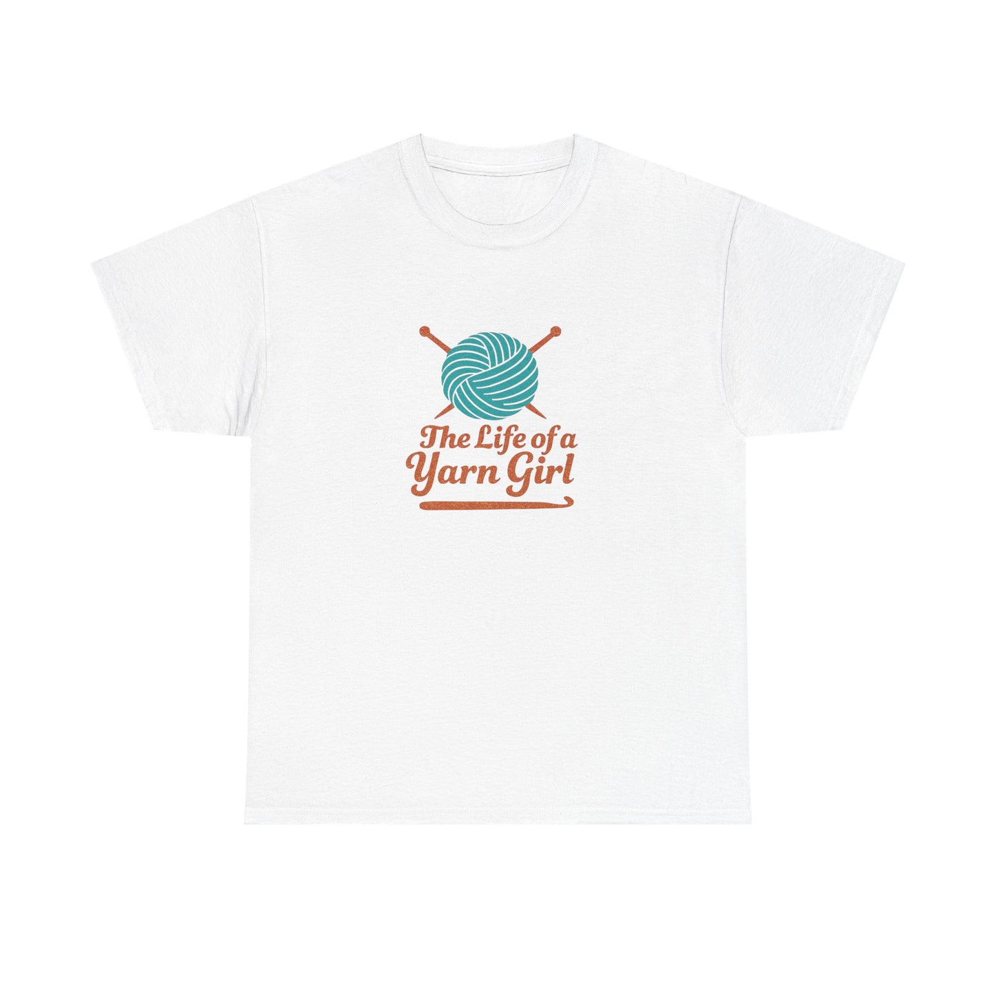 Yarn Lovers Unisex Tee - Crew Neck Yarn Girl Tshirt