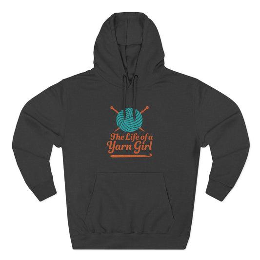 Copy of Fleece Hoodie - Sorry Can't Knit Bye Hoody for Knitters and Yarn Lovers