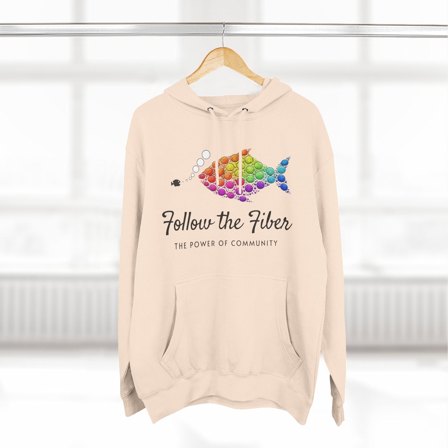 Follow the Fiber Hoodie — The Power of Community Pride Fleece