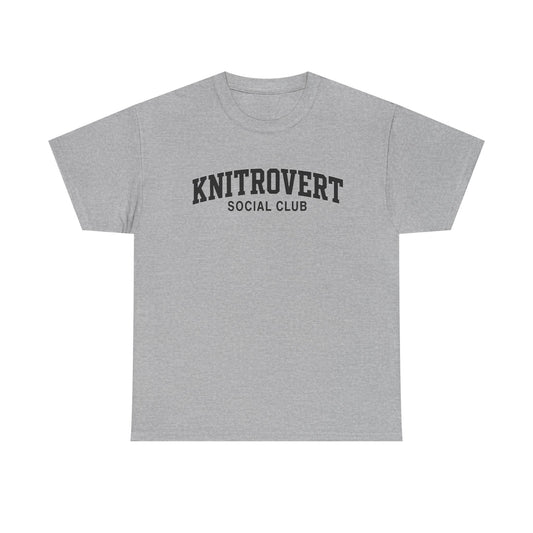Knitrovert T-Shirt — Funny Knitting & Yarn Lover Tee