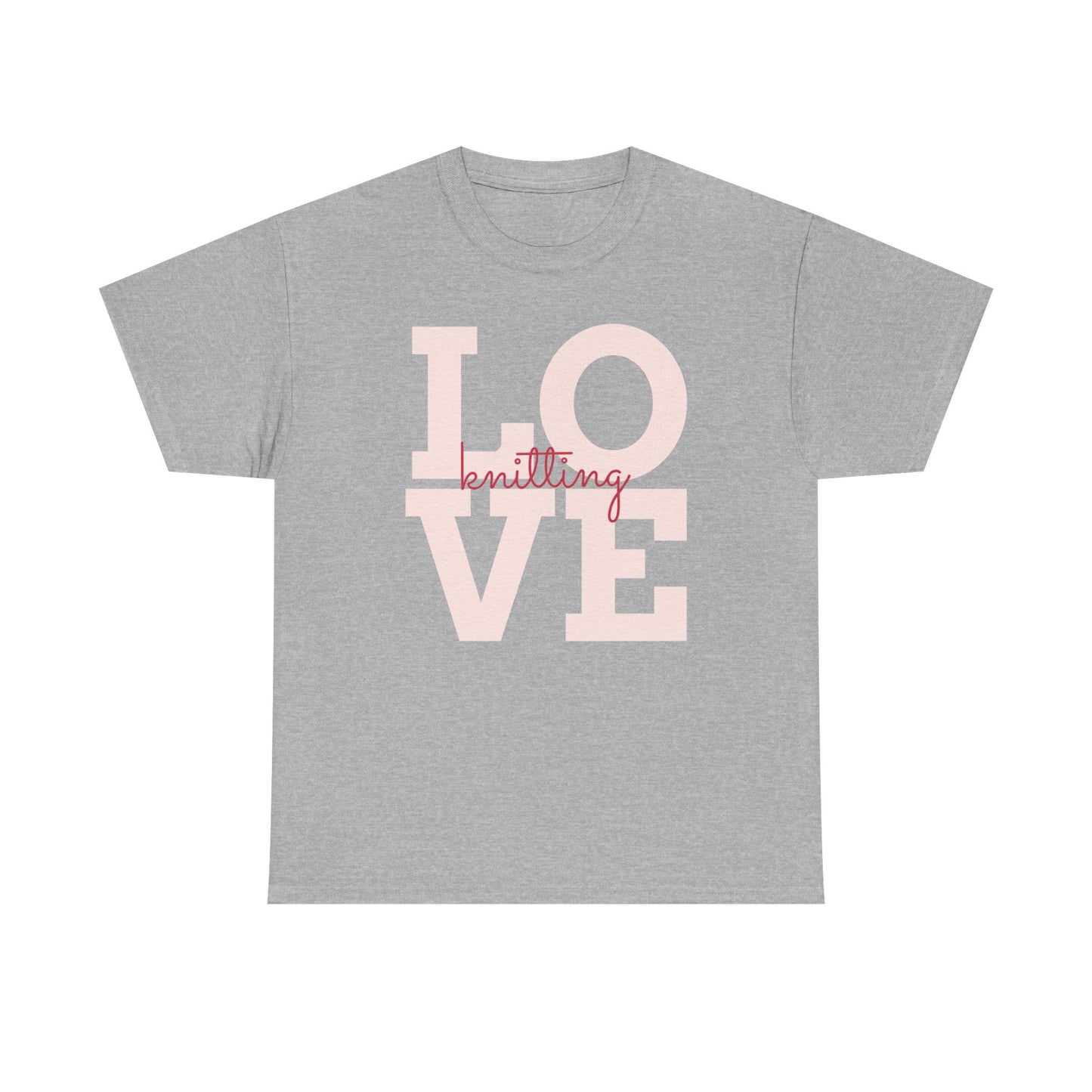 Love Knitting Unisex Heavy Cotton Tee