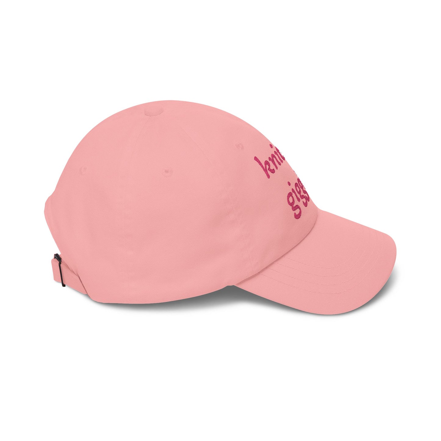 Knits & Giggles Embroidered Dad Cap