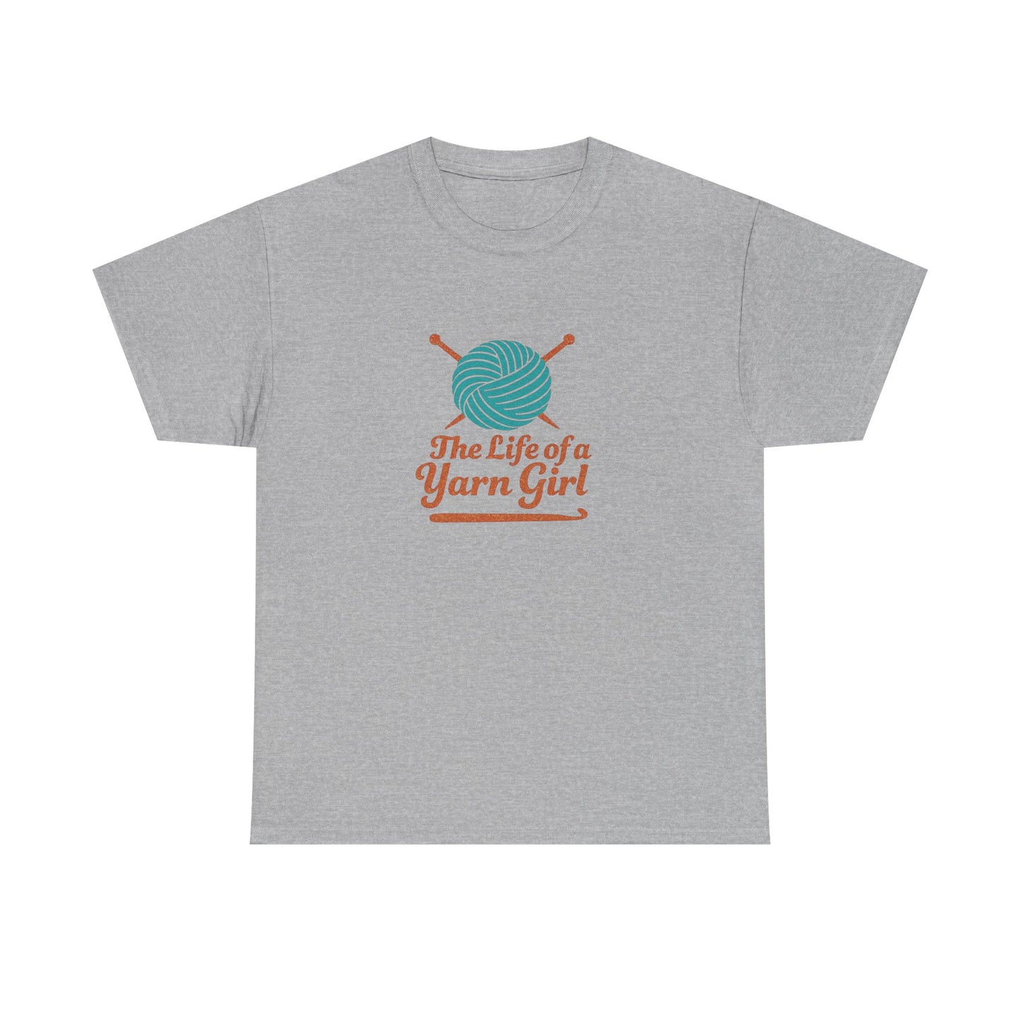Yarn Lovers Unisex Tee - Crew Neck Yarn Girl Tshirt