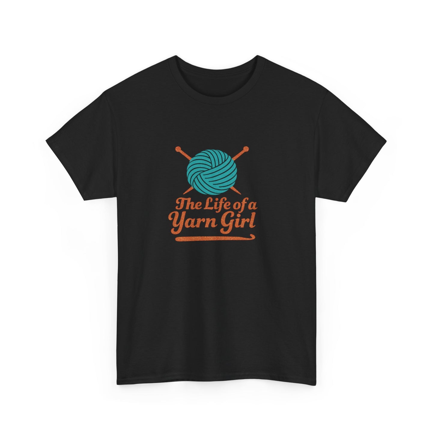 Yarn Lovers Unisex Tee - Crew Neck Yarn Girl Tshirt