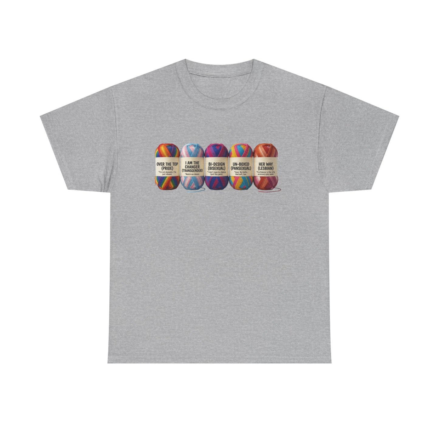Pride Yarn Knit Graphic Tee