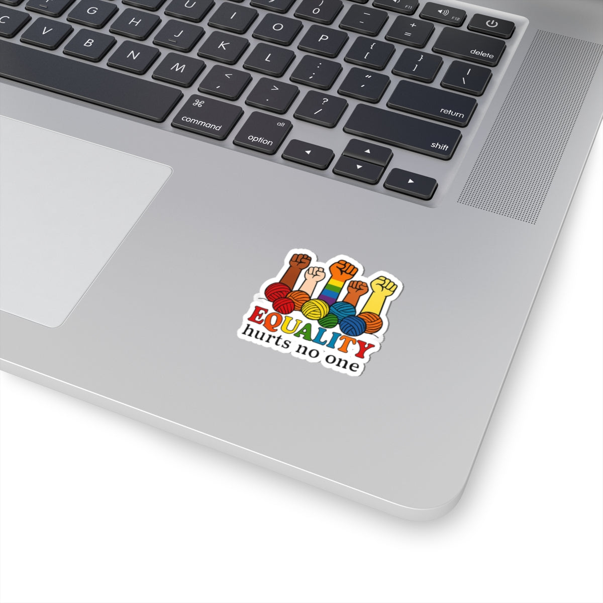 Equality Themed Kiss-Cut Stickers | Affirmation Decor, LGBTQ+ Gifts, Empowerment Decor, Identity Stickers, Pride Accessories