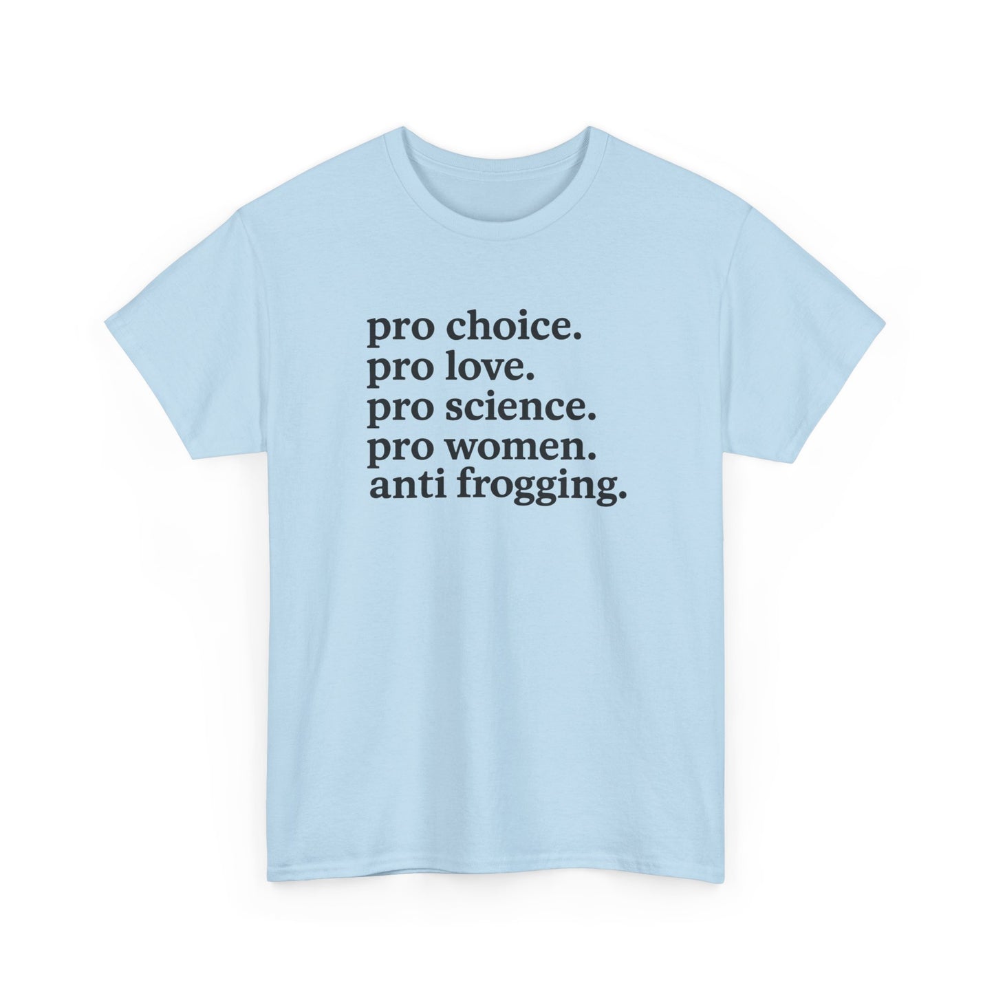 Pro socal justice, anti frogging, Craftivism Tshirt - Unisex Heavy Cotton Tee for Social Justice and Fiber Lovers Gift