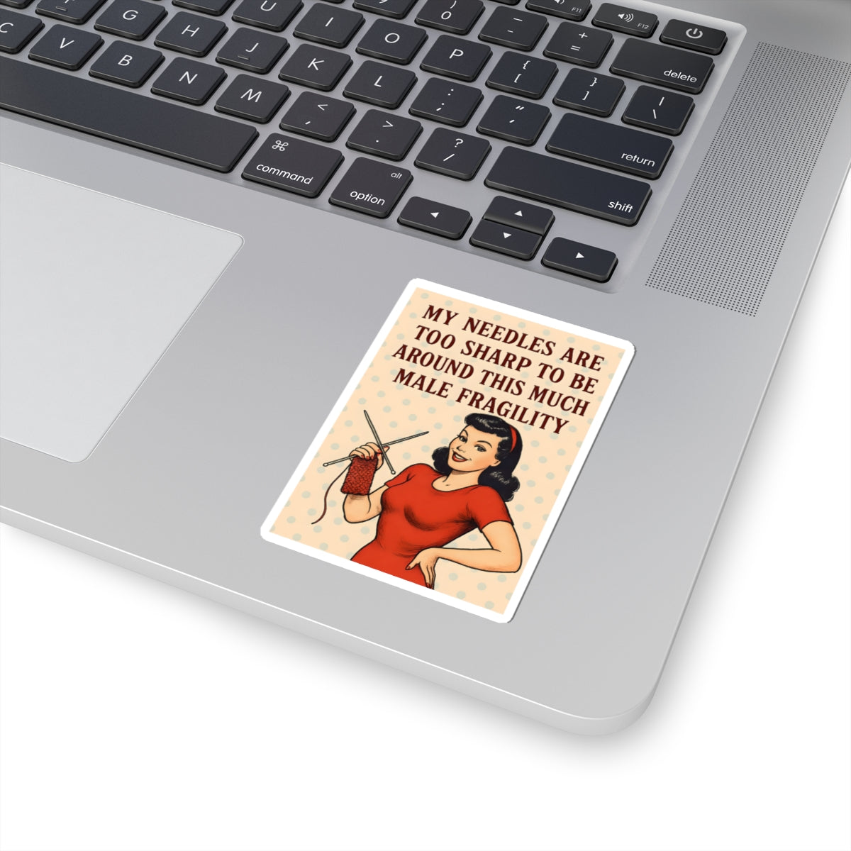Feminism Kiss-Cut Stickers, Empowerment Female Activism Decal, Feminist Craftivism Label, Protest Laptop Decal, Girl Power Scrapbook Sticker