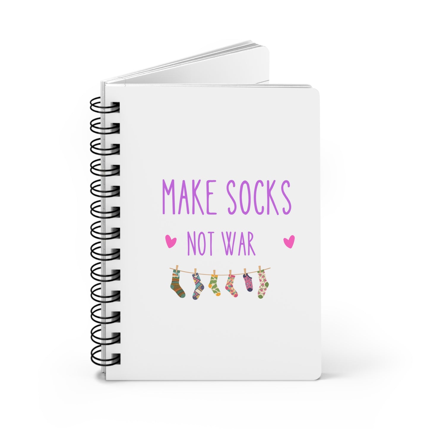 Knitting Project Journal - Yarn Lovers Gift - Spiral Bound Journal