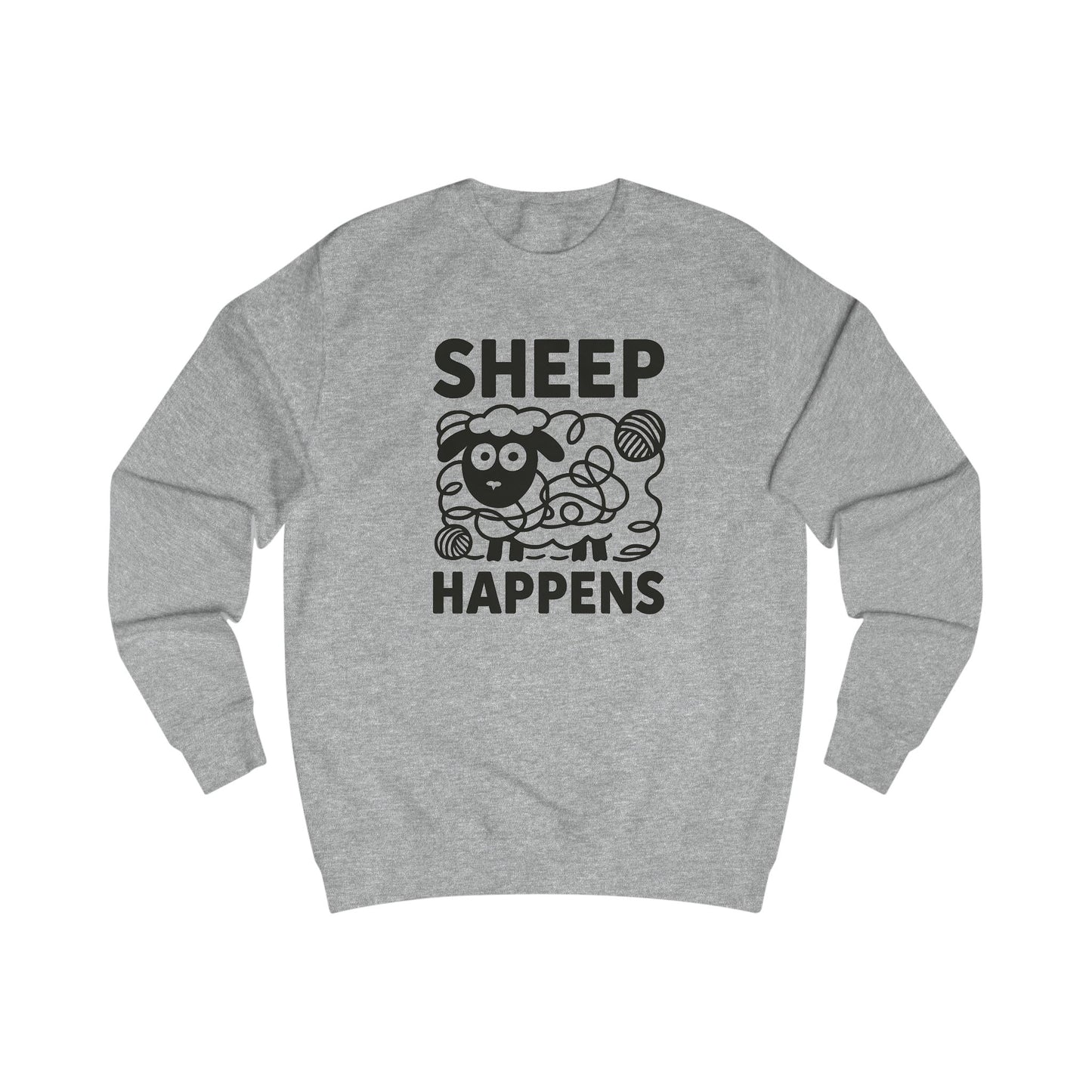 Cozy Humorous Sweatshirt - "Sheep Happens" | Unisex Apparel, Perfect Gift for Animal Lovers, Casual Wear, Funny Sweatshirt, Gift for [...]