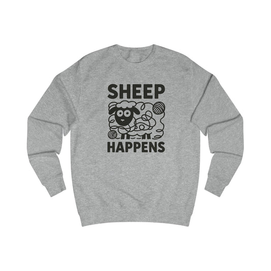 Cozy Humorous Sweatshirt - "Sheep Happens" | Unisex Apparel, Perfect Gift for Animal Lovers, Casual Wear, Funny Sweatshirt, Gift for [...]