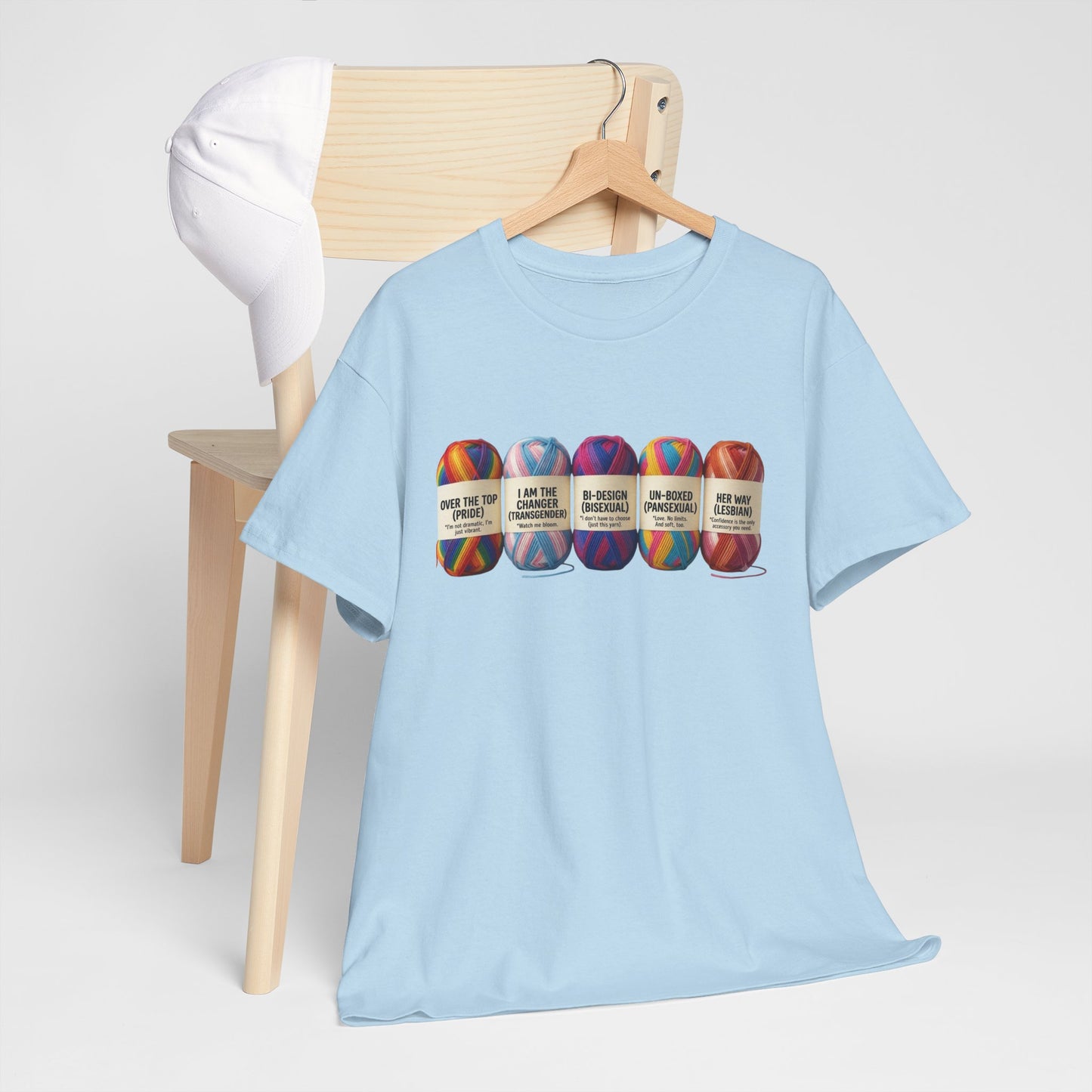 Pride Yarn Knit Graphic Tee
