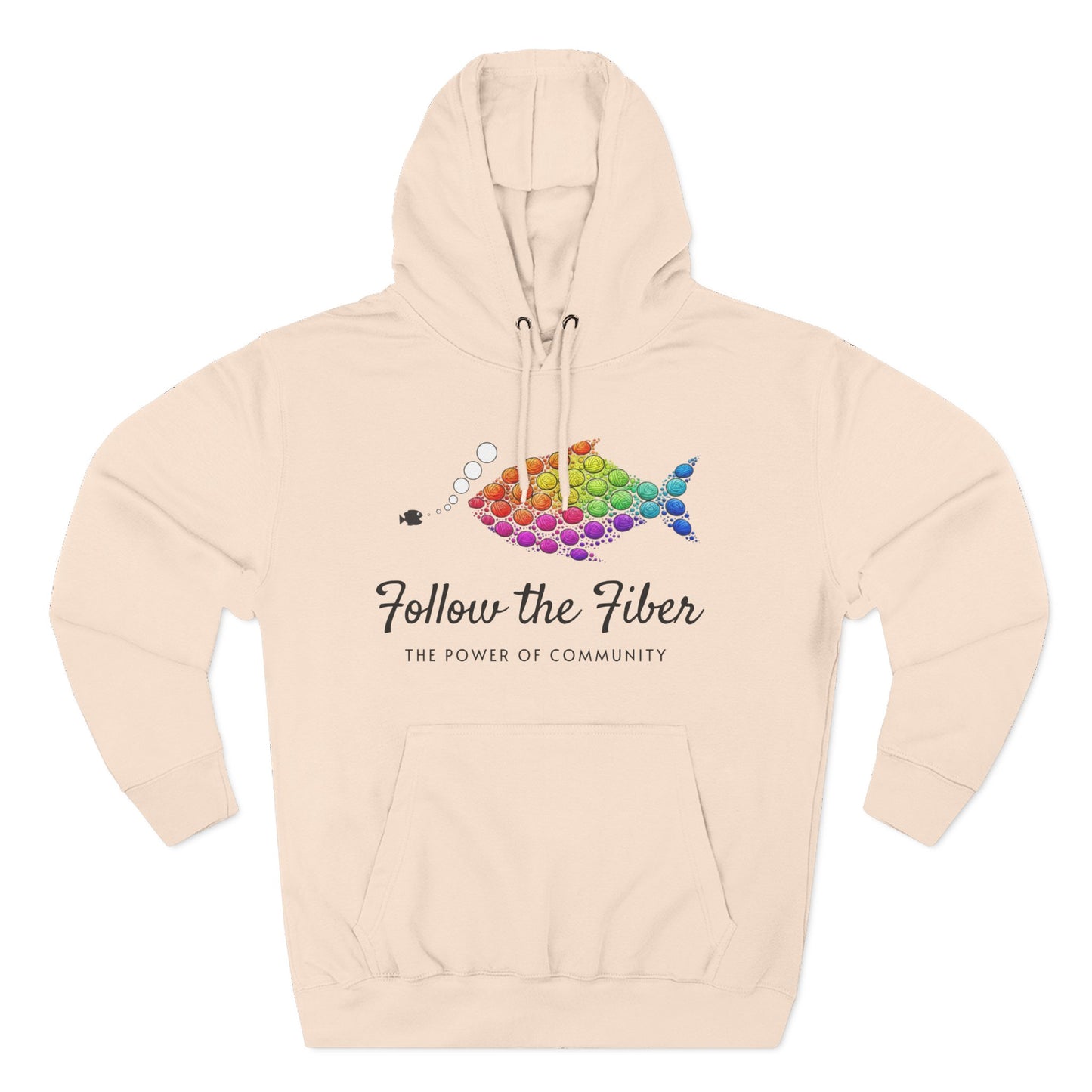 Follow the Fiber Hoodie — The Power of Community Pride Fleece