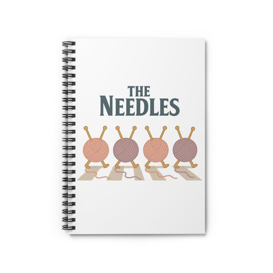 Spiral Notebook - Ruled Line, The Needles Project Journal, Writing Notebook, Bullet Journal, Stationery Gift, Office Supplies
