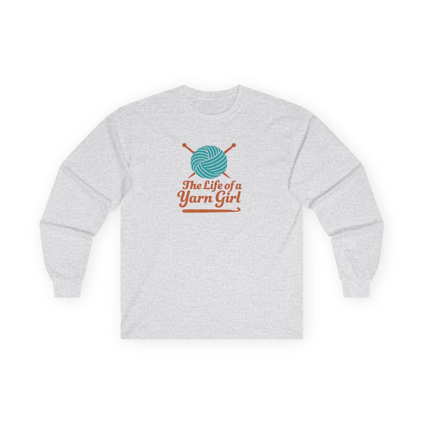Yarn Girl Long Sleeve Tee, Taylor inspired design, Gift for Yarn Lover, Gift for Knitter, Gift for Crocheter
