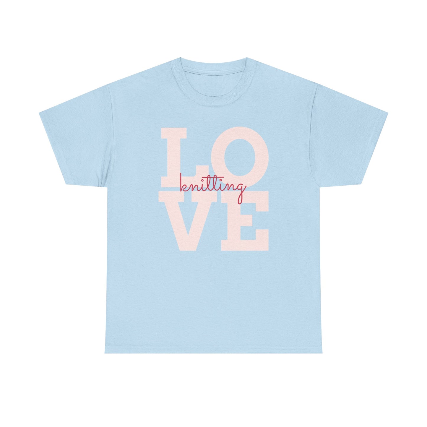 Love Knitting Unisex Heavy Cotton Tee