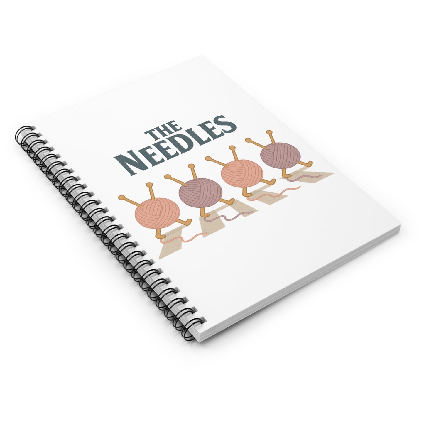 Spiral Notebook - Ruled Line, The Needles Project Journal, Writing Notebook, Bullet Journal, Stationery Gift, Office Supplies