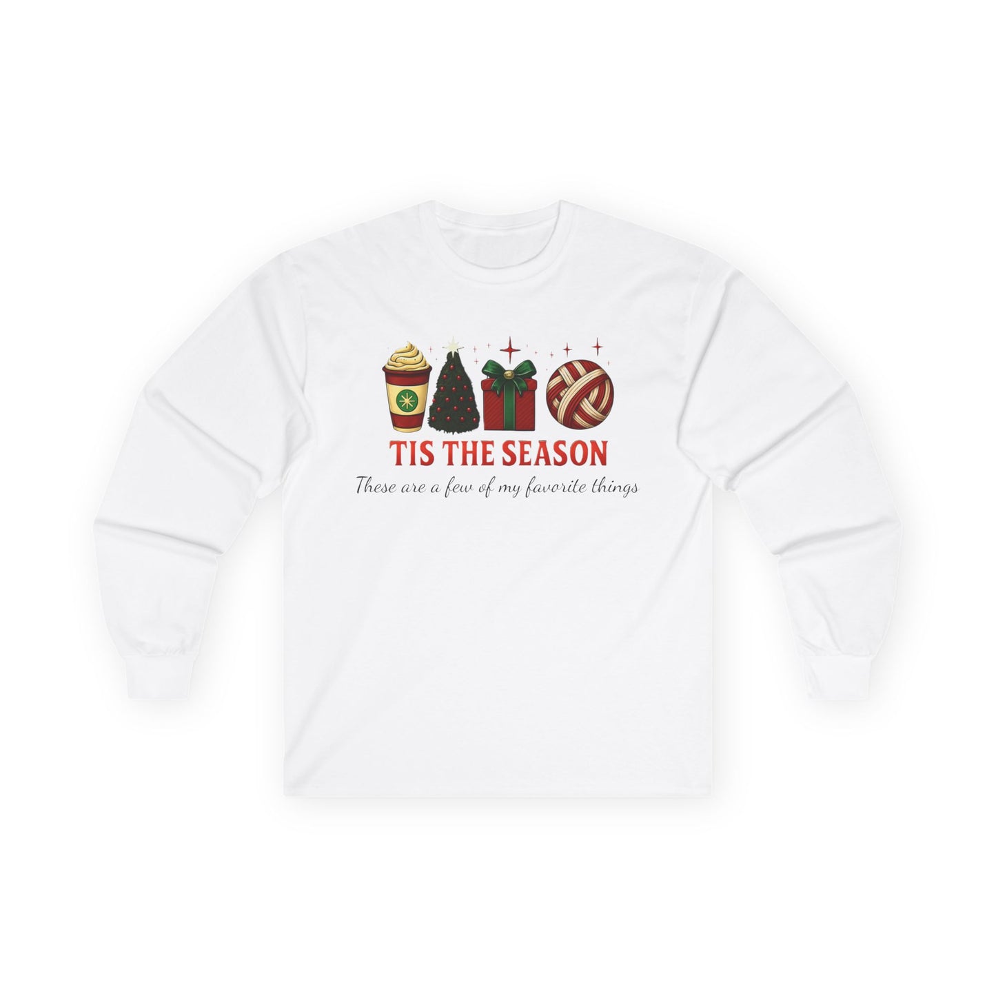 Festive Crewneck Tee | Holiday Apparel, Cozy Gift, Seasonal Style, Christmas Shirt, Comfortable Fashion