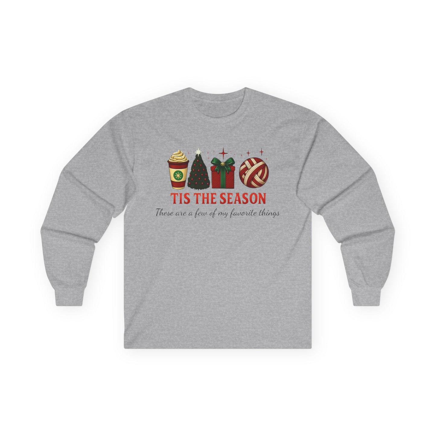 Festive Crewneck Tee | Holiday Apparel, Cozy Gift, Seasonal Style, Christmas Shirt, Comfortable Fashion