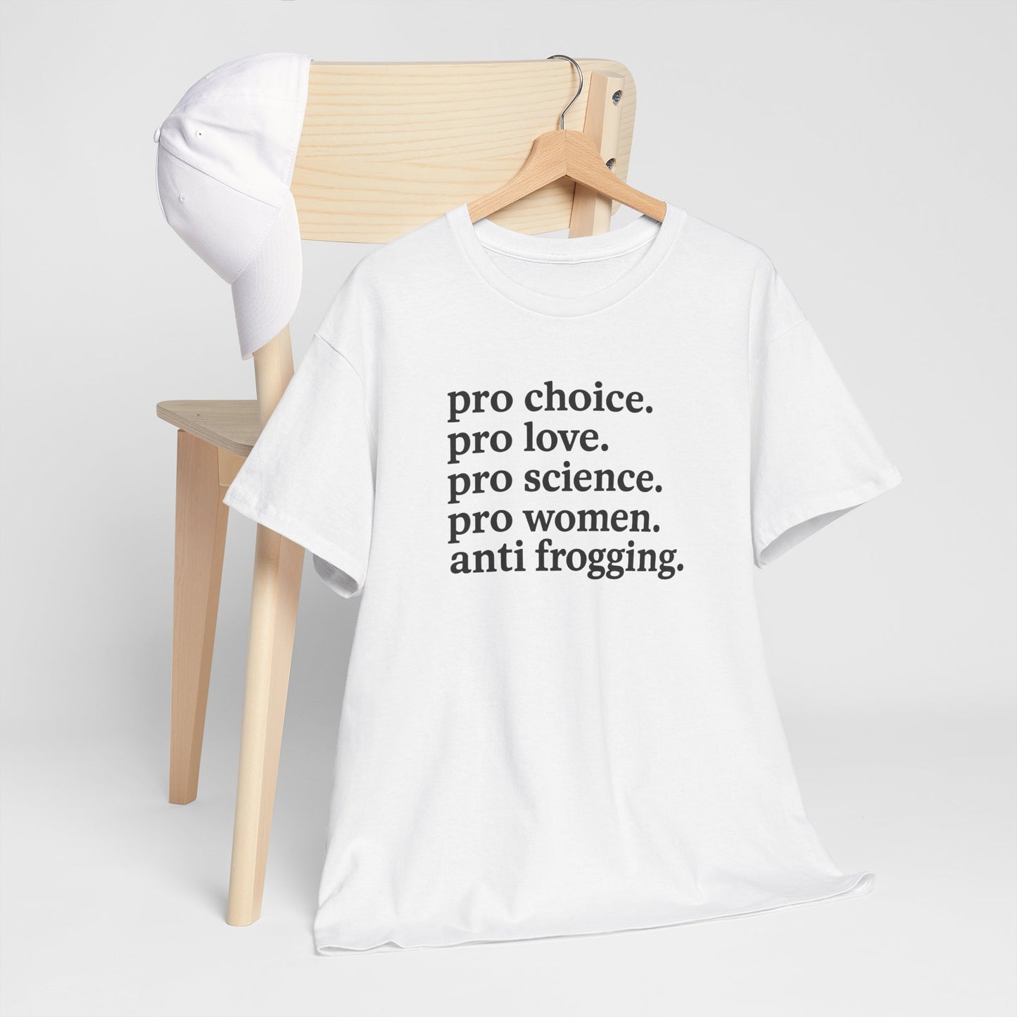 Pro socal justice, anti frogging, Craftivism Tshirt - Unisex Heavy Cotton Tee for Social Justice and Fiber Lovers Gift