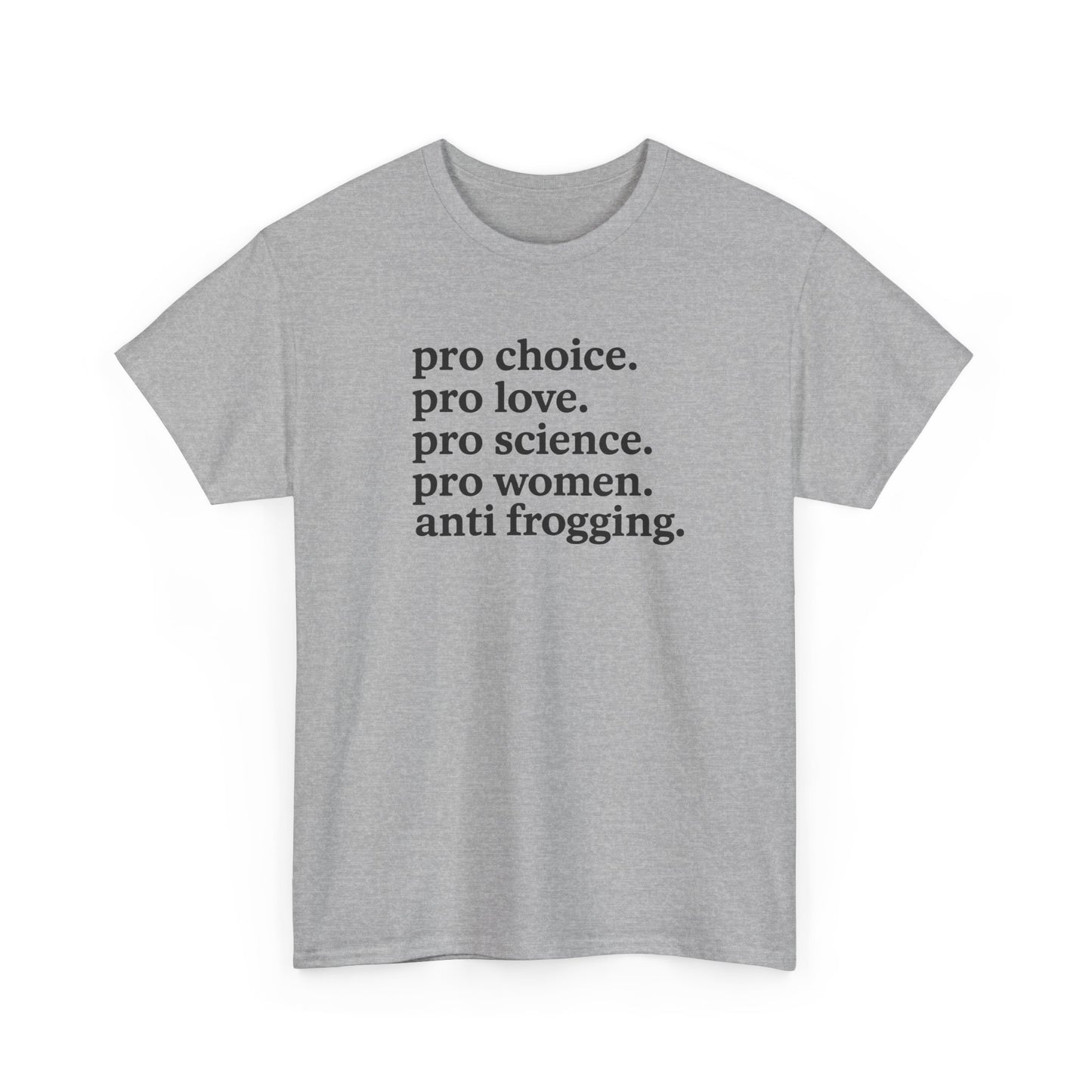 Pro socal justice, anti frogging, Craftivism Tshirt - Unisex Heavy Cotton Tee for Social Justice and Fiber Lovers Gift