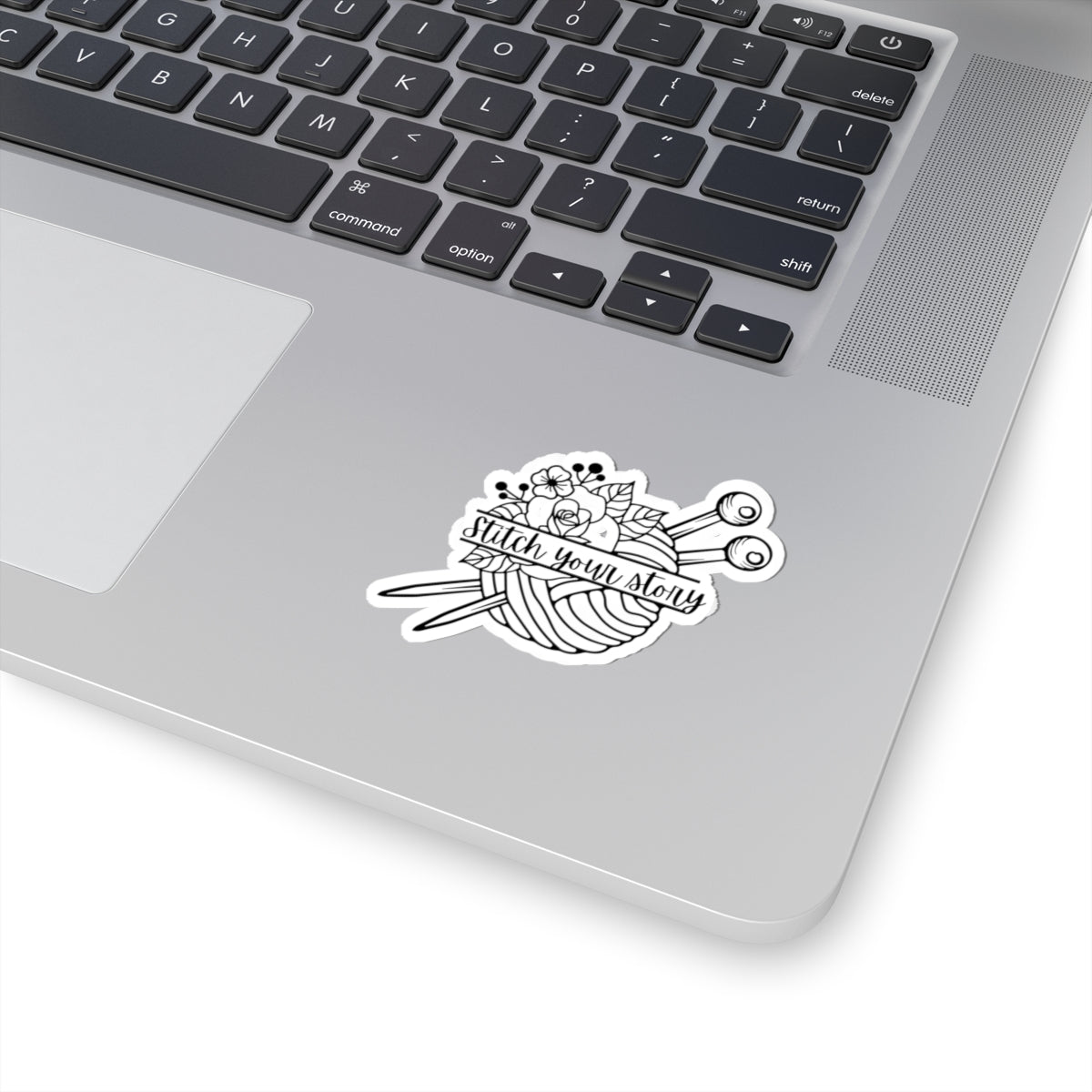 Stitch Your Story Empowering Kiss-Cut Stickers - Soft But Strong - Perfect for Laptop, Water Bottles, Journals, Gifts, Motivation