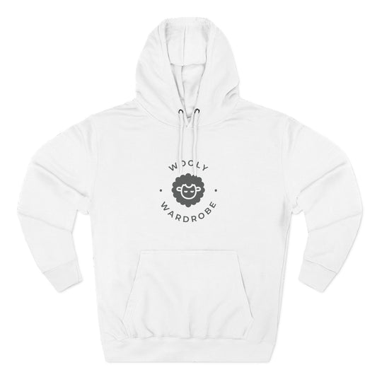 Wooly Three-Panel Fleece Hoodie