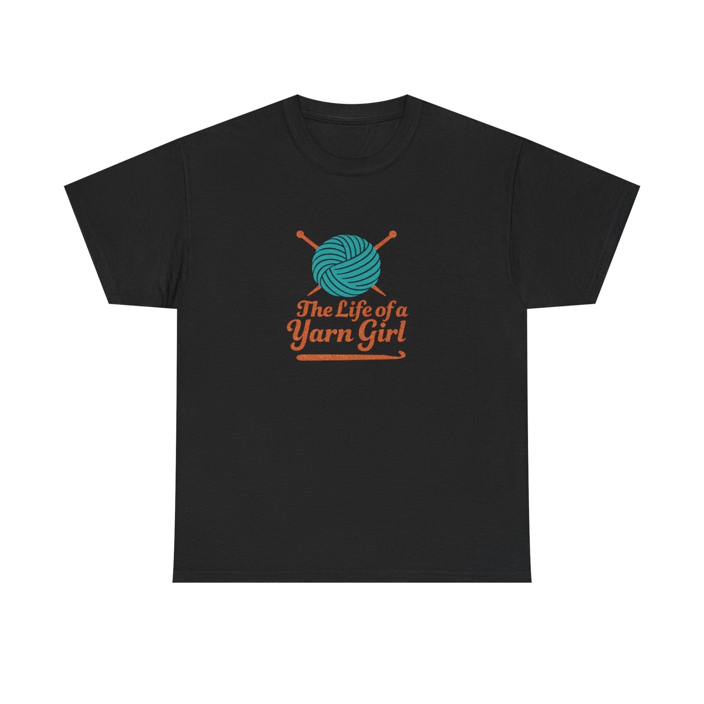 Yarn Lovers Unisex Tee - Crew Neck Yarn Girl Tshirt