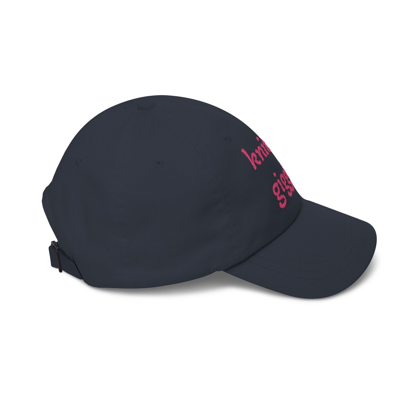 Knits & Giggles Embroidered Dad Cap