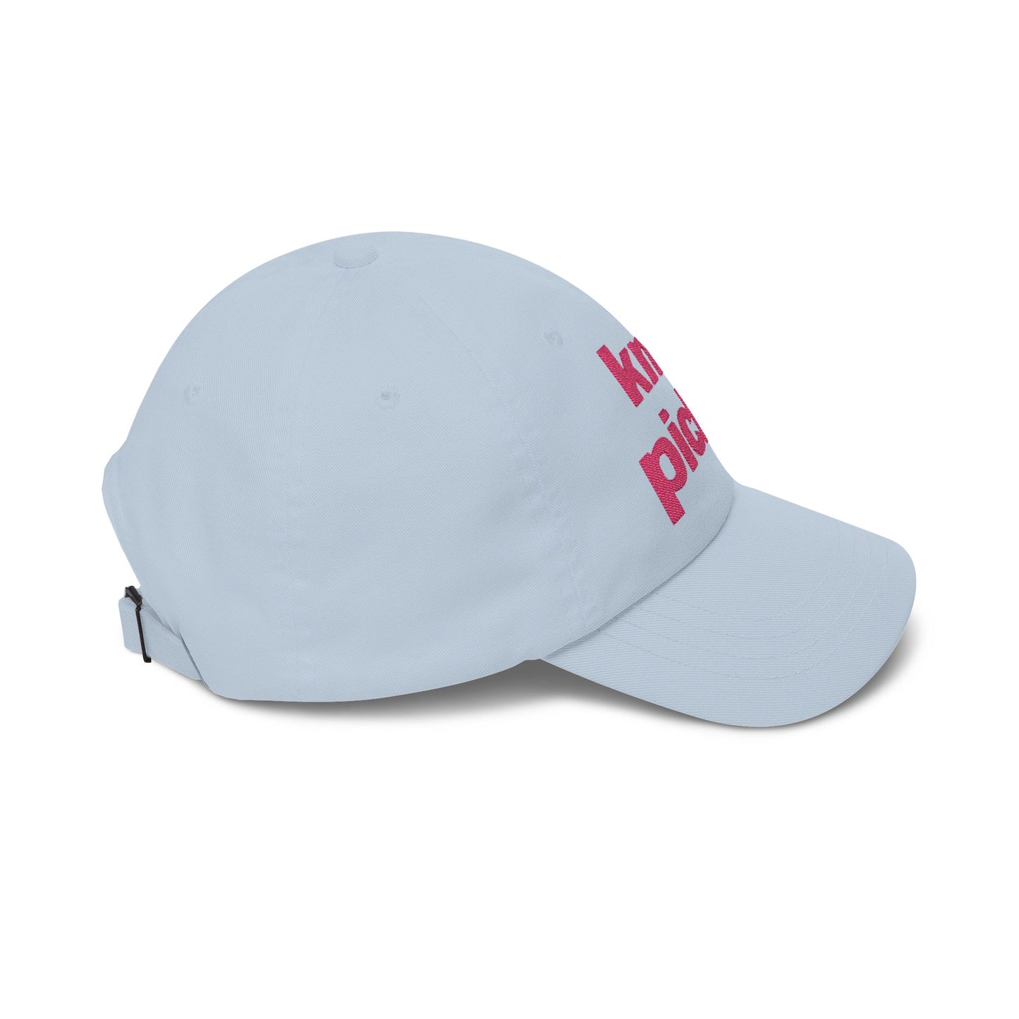 Dad Cap — "knit picky" Embroidered Knitting Lover Hat