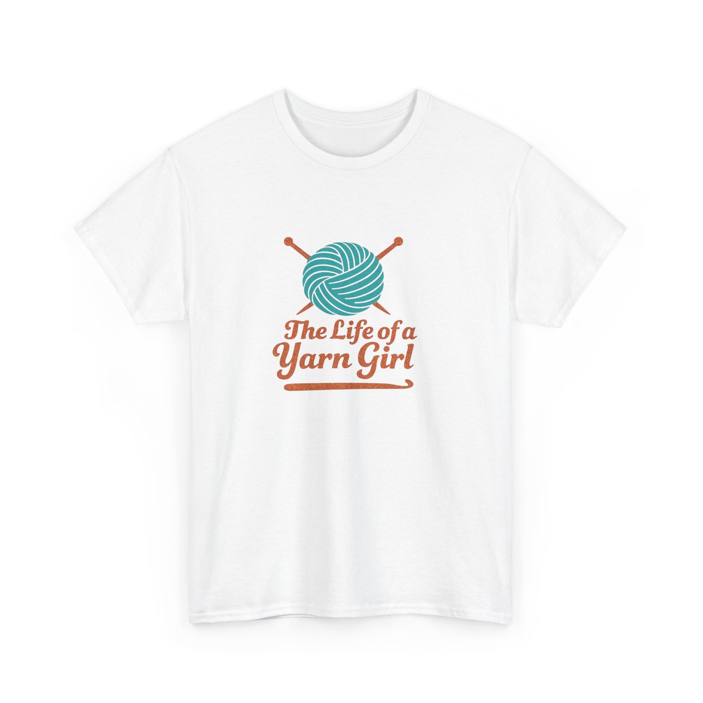 Yarn Lovers Unisex Tee - Crew Neck Yarn Girl Tshirt