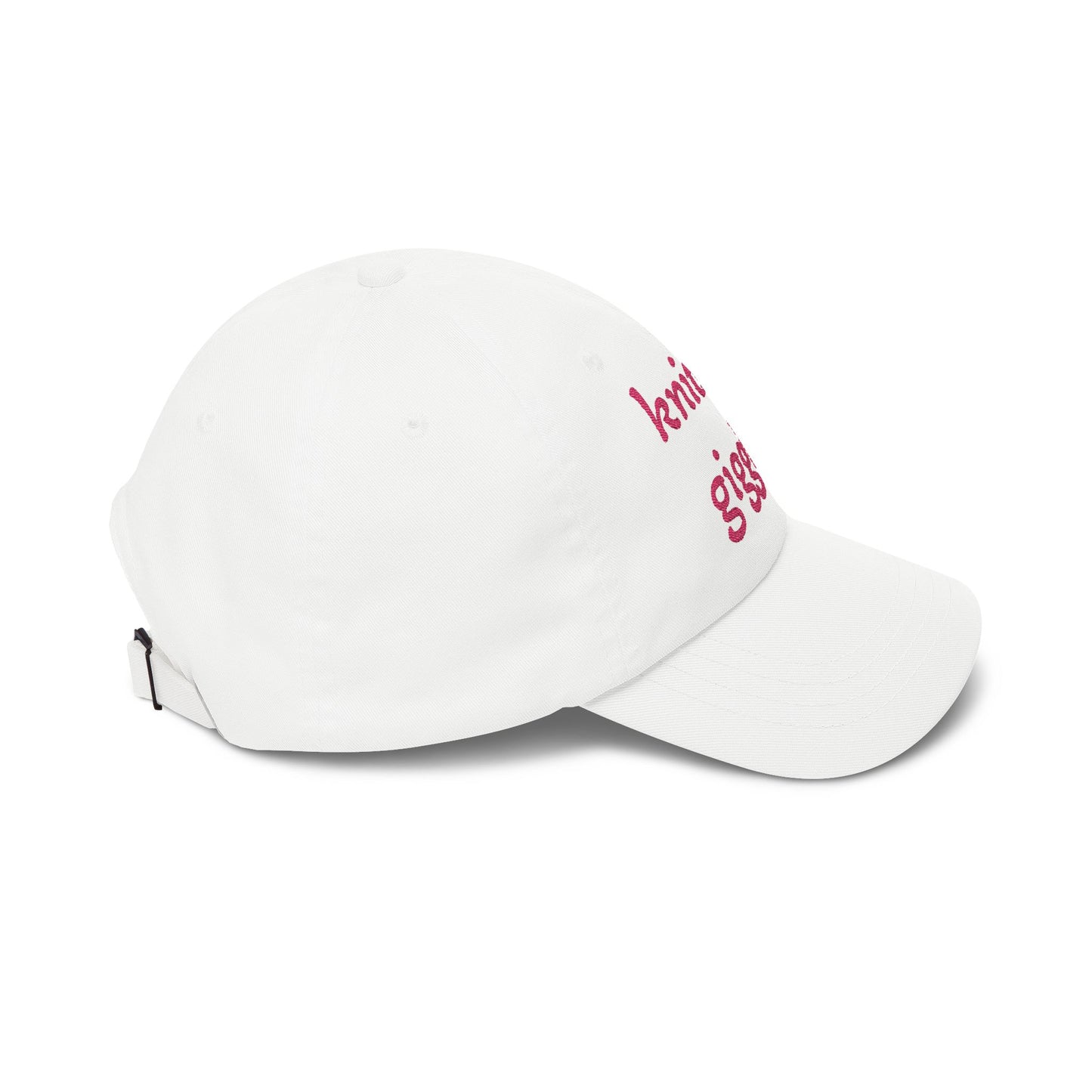 Knits & Giggles Embroidered Dad Cap