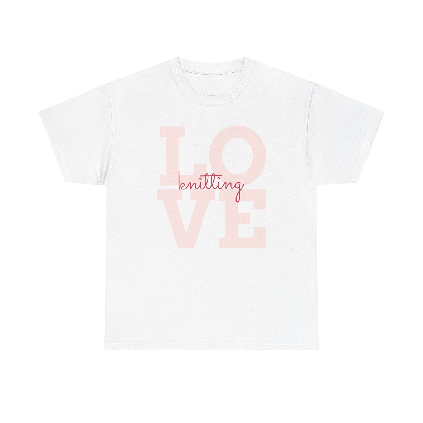 Love Knitting Unisex Heavy Cotton Tee