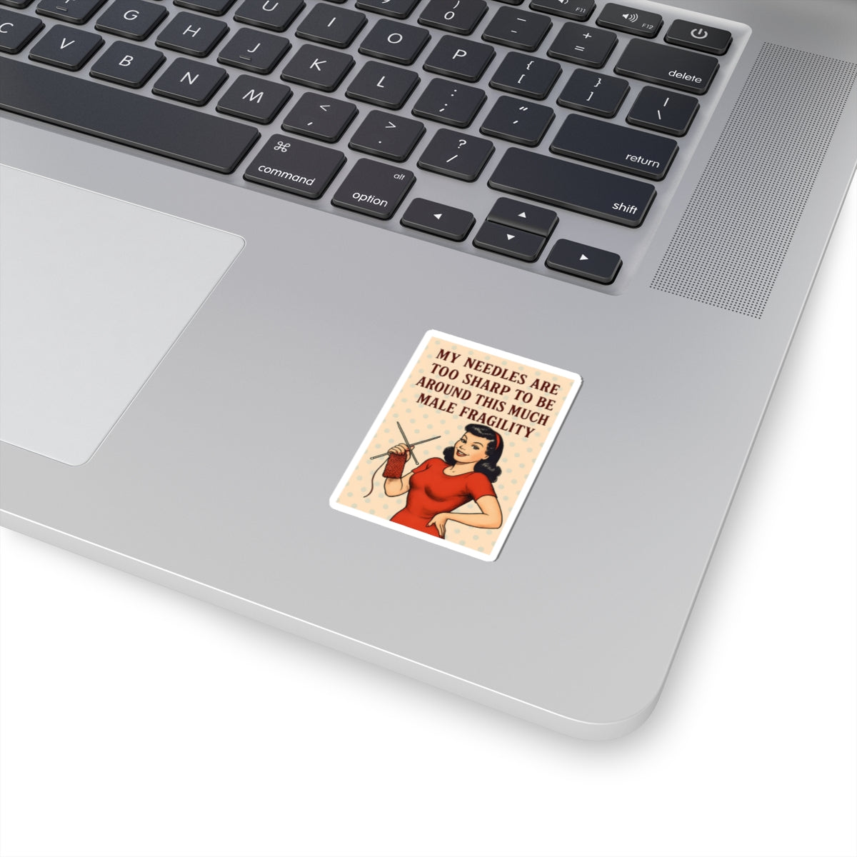 Feminism Kiss-Cut Stickers, Empowerment Female Activism Decal, Feminist Craftivism Label, Protest Laptop Decal, Girl Power Scrapbook Sticker