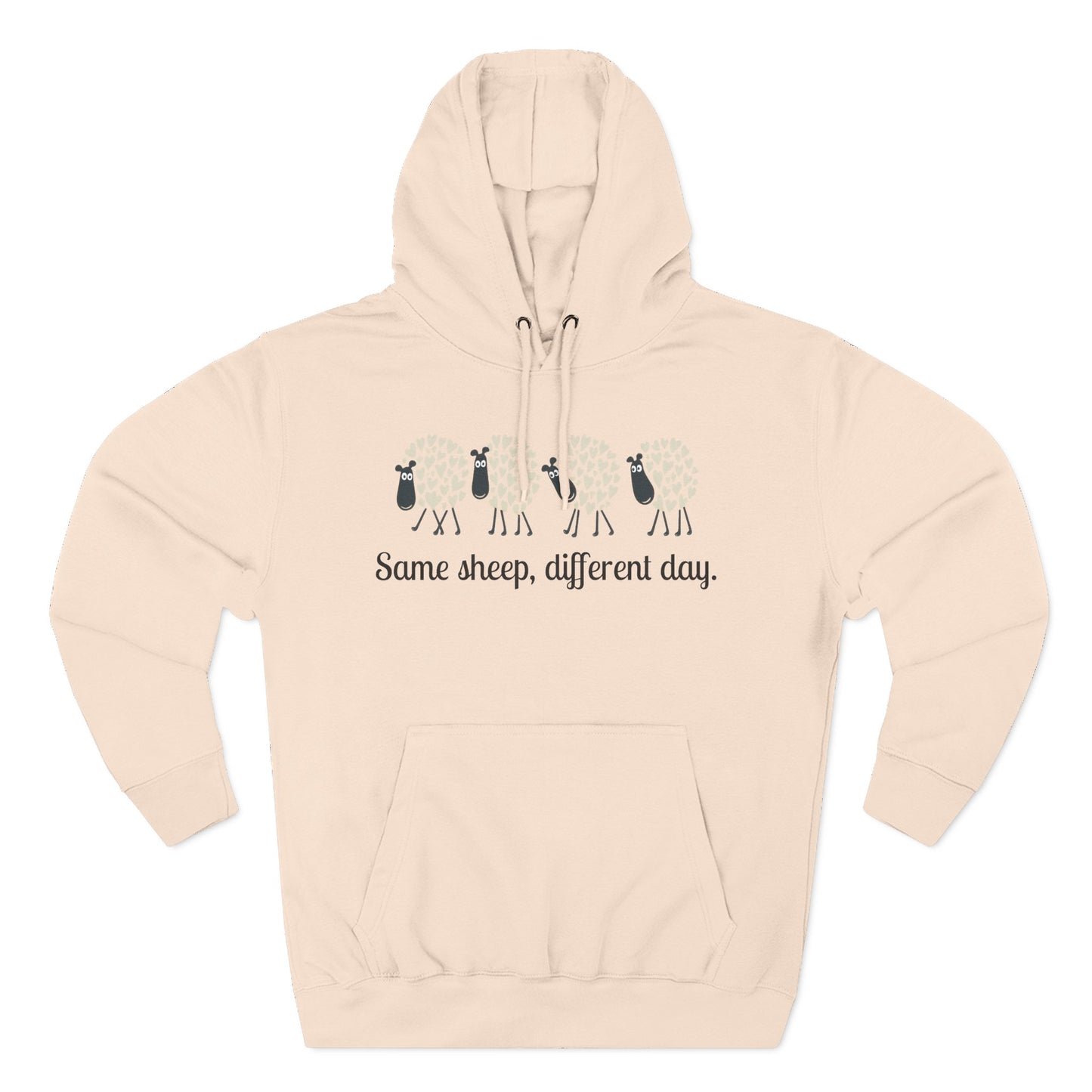 Fiber Lover Hoodie, Knitting Enthusiast Sweatshirt, Cozy Three-Panel Fleece, Yarn Addict Pullover, Cute sweatshirt for Crafters