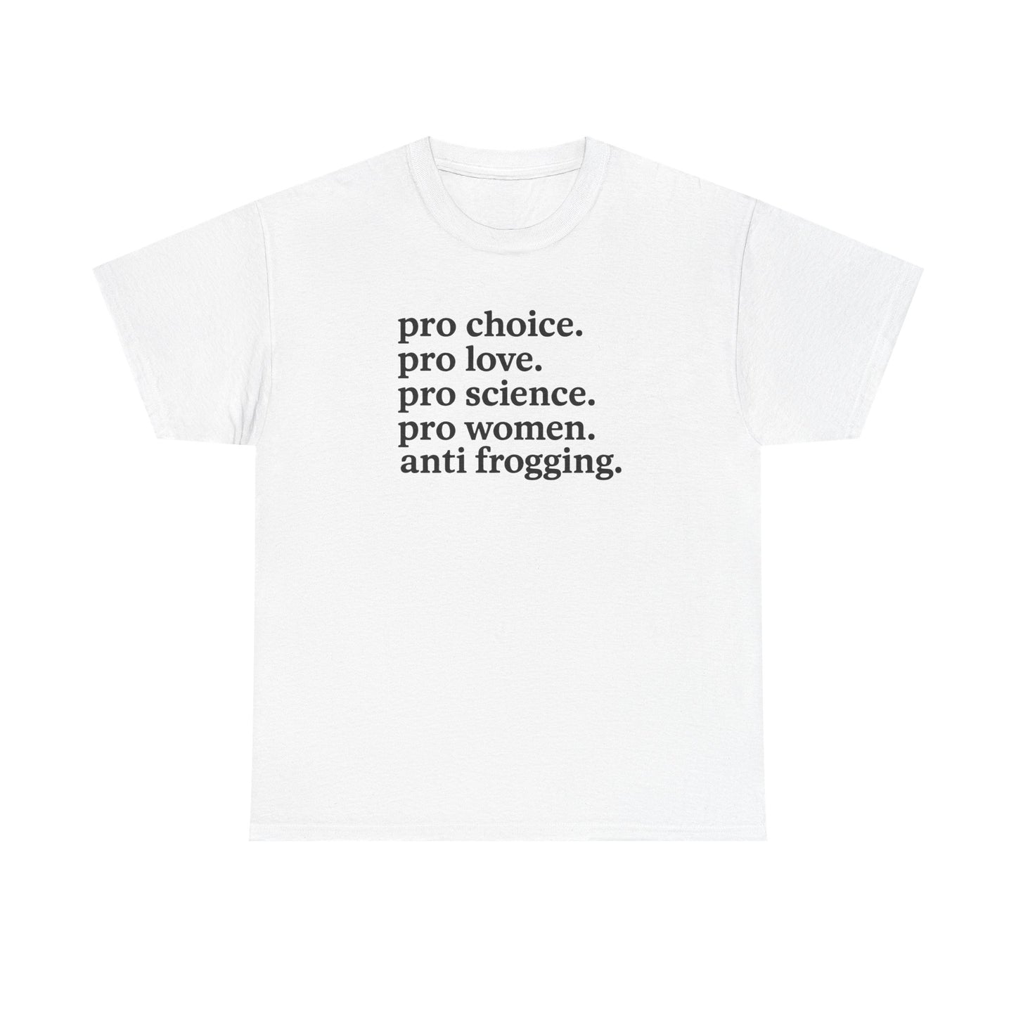 Pro socal justice, anti frogging, Craftivism Tshirt - Unisex Heavy Cotton Tee for Social Justice and Fiber Lovers Gift