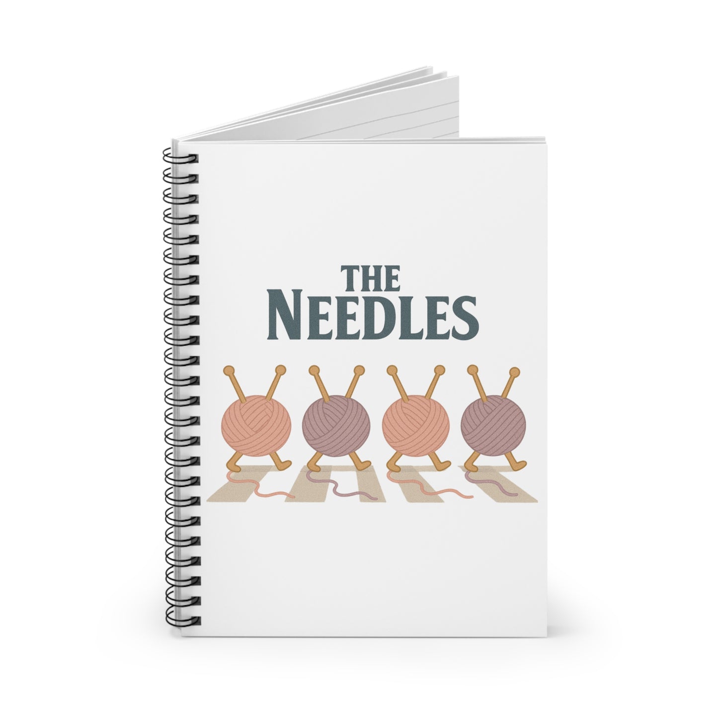 Spiral Notebook - Ruled Line, The Needles Project Journal, Writing Notebook, Bullet Journal, Stationery Gift, Office Supplies